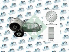 INA 534014610 1S4Q6A228AF GERGİ RULMANI FORD CONNECT 1.8TDCI