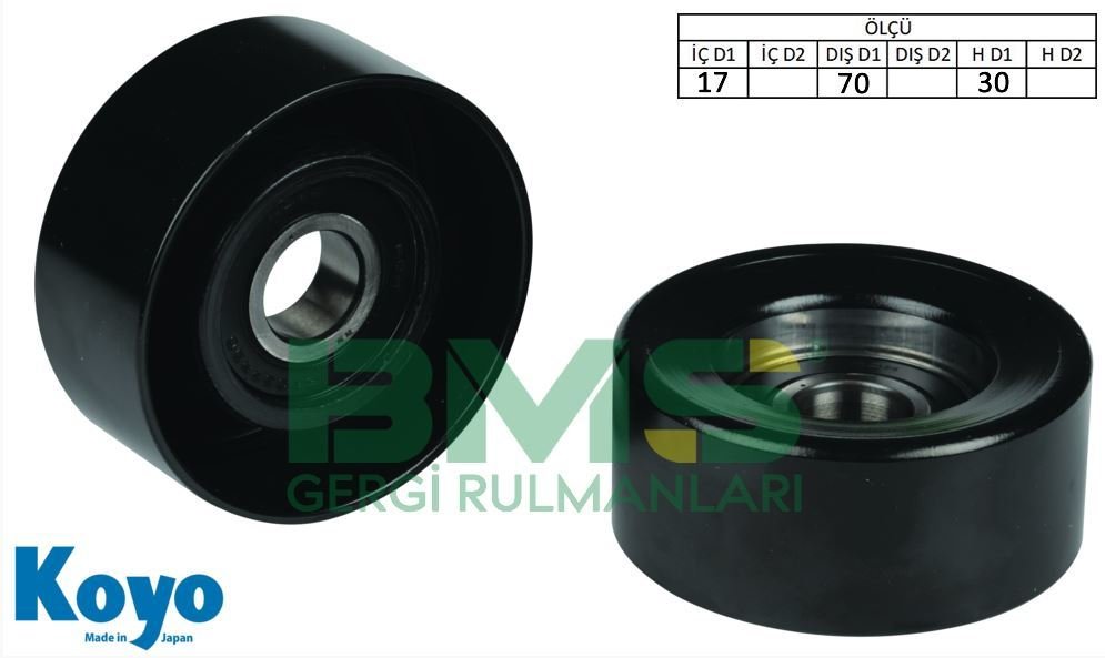 BMS 140 31170-RNA-G01 GERGİ RULMANI HONDA CIVIC VII 05> (337425)