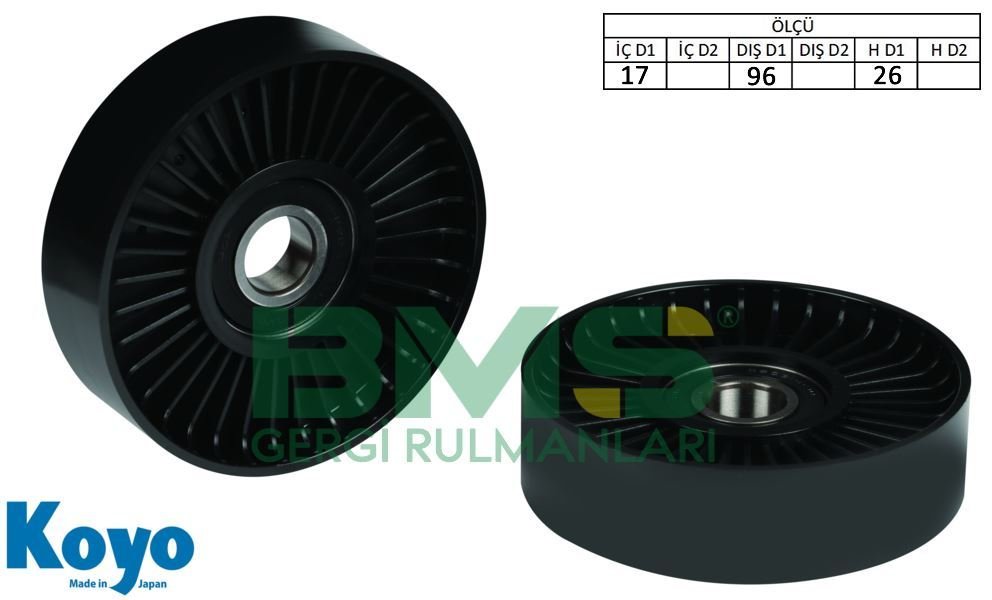 BMS 262 25286-2B000 GERGİ RUL.HYUN. BLUE İ20-İ30/CEED 1.4-1.6 (359625)