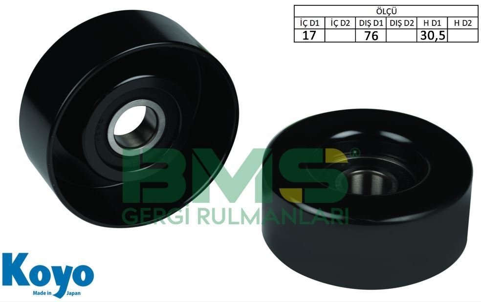 BMS 104 1S7Q19A216AD GERGI RULMANI FORD FIESTA/MONDEO (854051)