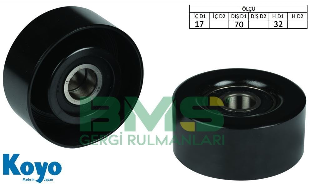 BMS 180 16620-28010 GERGİ RULMANI TOYOTA AVENSİS/RAV 4 (172028)