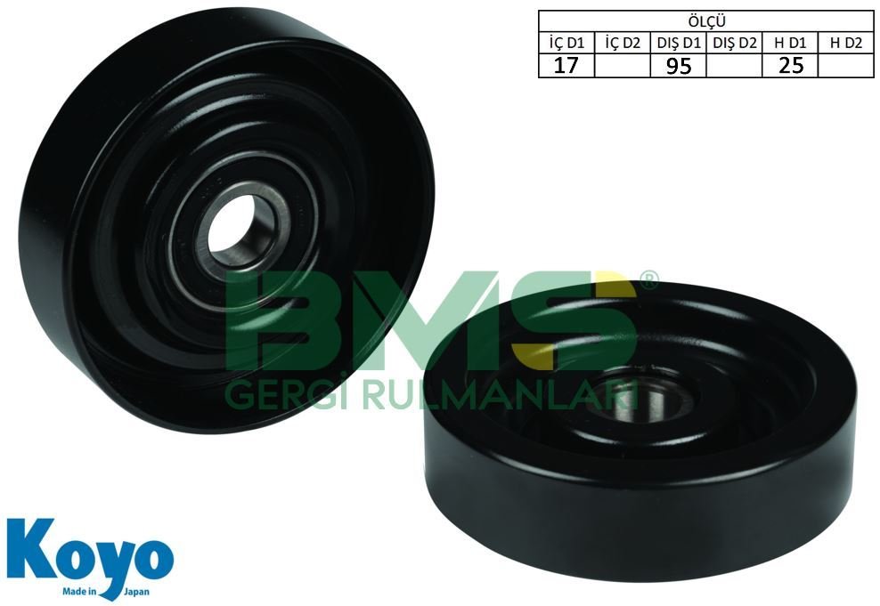 BMS 239 PQR100780L GERGİ RULMANI LANDROVER FREELANDER 2.5 V6