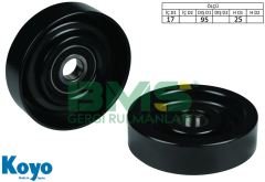 BMS 239 PQR100780L GERGİ RULMANI LANDROVER FREELANDER 2.5 V6